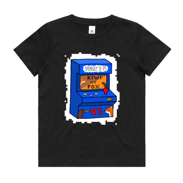 Kids Kiwi vs Fox tee (sizes 8-16) Thumbnail